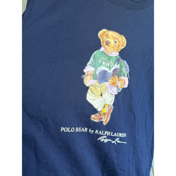 Ralph Lauren Men's Polo Bear Jersey T-Shirt, XL - Picture 3 of 5